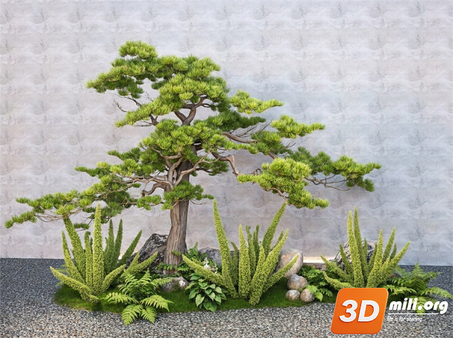 Mini Garden Skp Files 